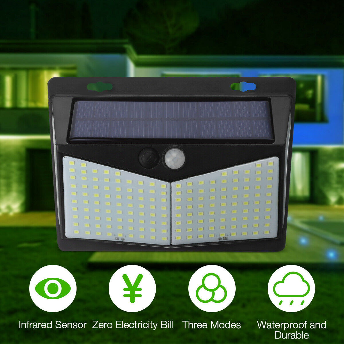 Motion Sensor Solar Power Light