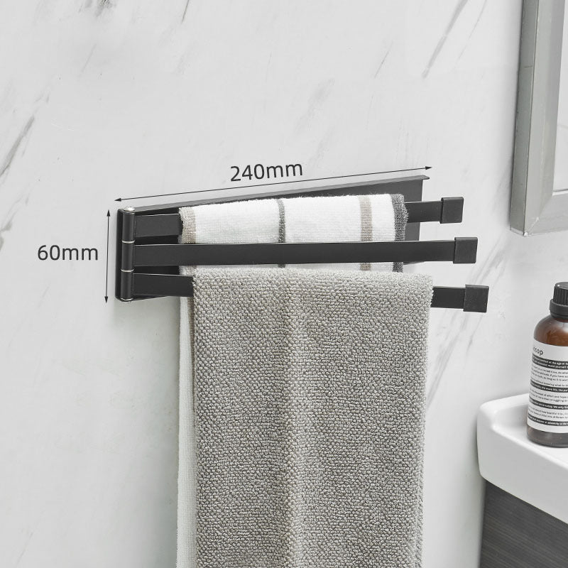 Nordic Bathroom Non-perforated Towel Rack